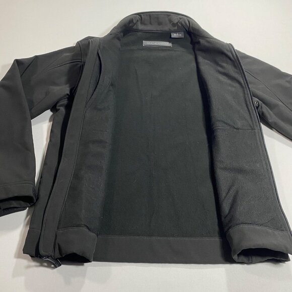 Weatherproof Softshell Jacket Black Full Zip Mens L - Picture 6 of 11